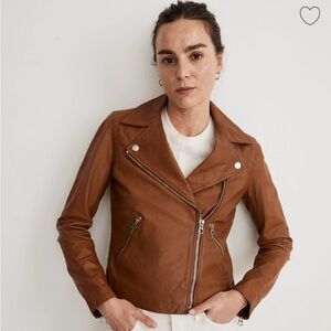 Madewell Washed Leather Jacket